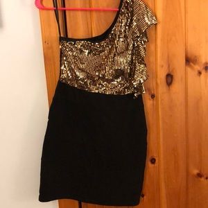 One Shoulder Dress by Deb